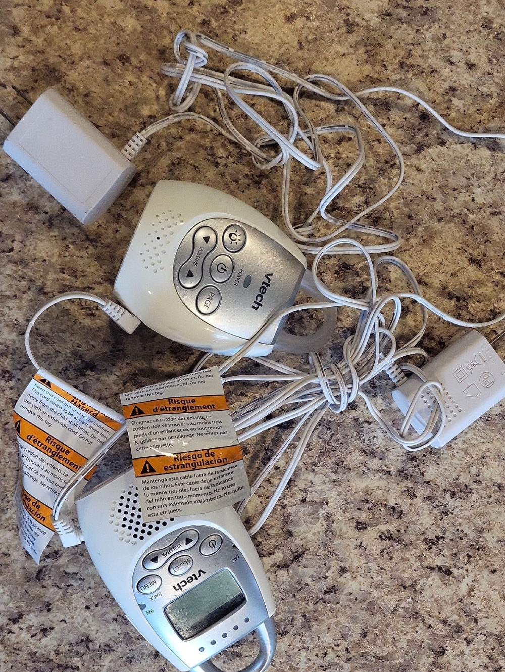 White Baby Monitor Handset Pair - White